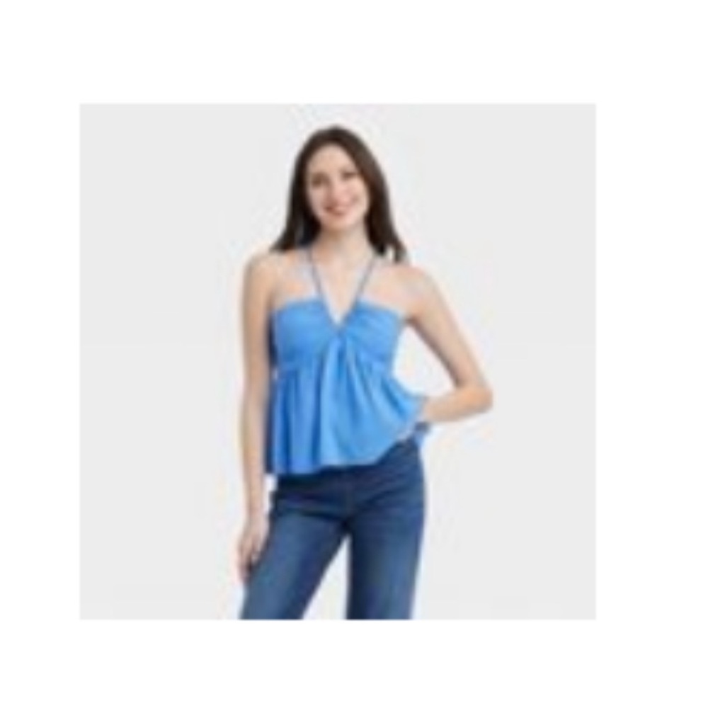 Universal Thread Women’s Blue Cami Tank Top